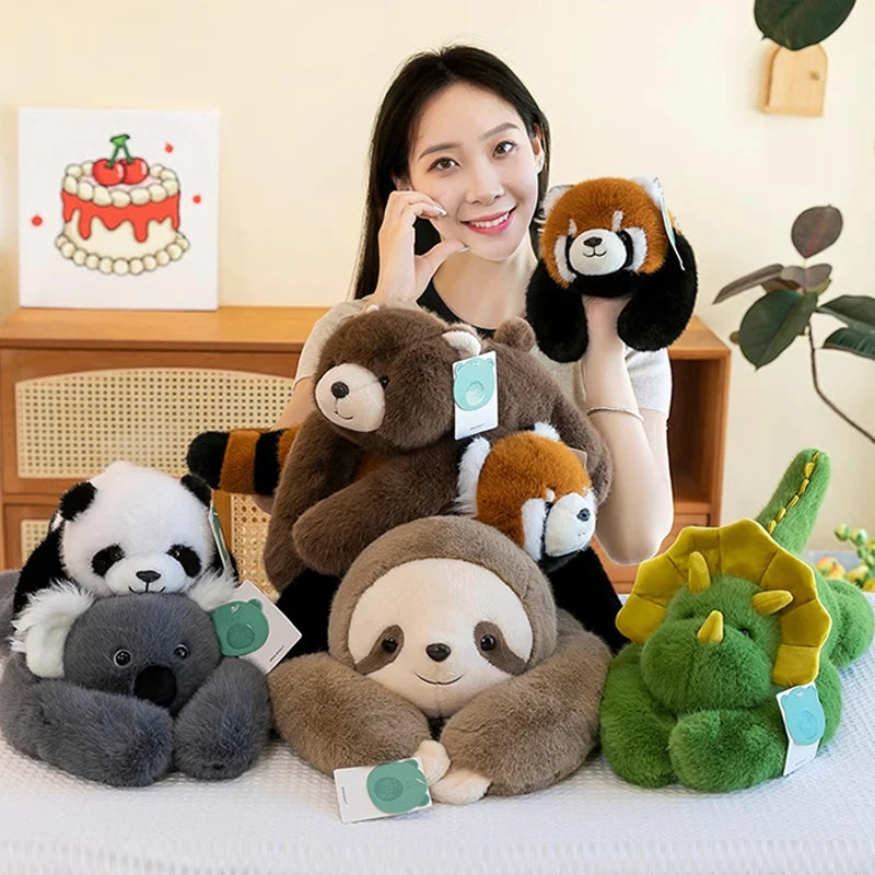 Small Long Arm Weighted Stuffed Animal, Bear, Dino, Koala