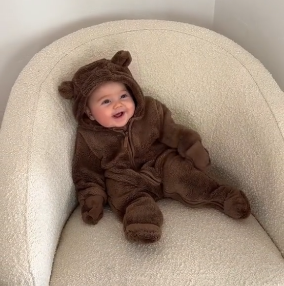 Teddy Bear Fleece Romper - Cozy and Warm Through the Winter