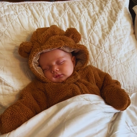 Teddy Overall - Cozy and warm through the winter!