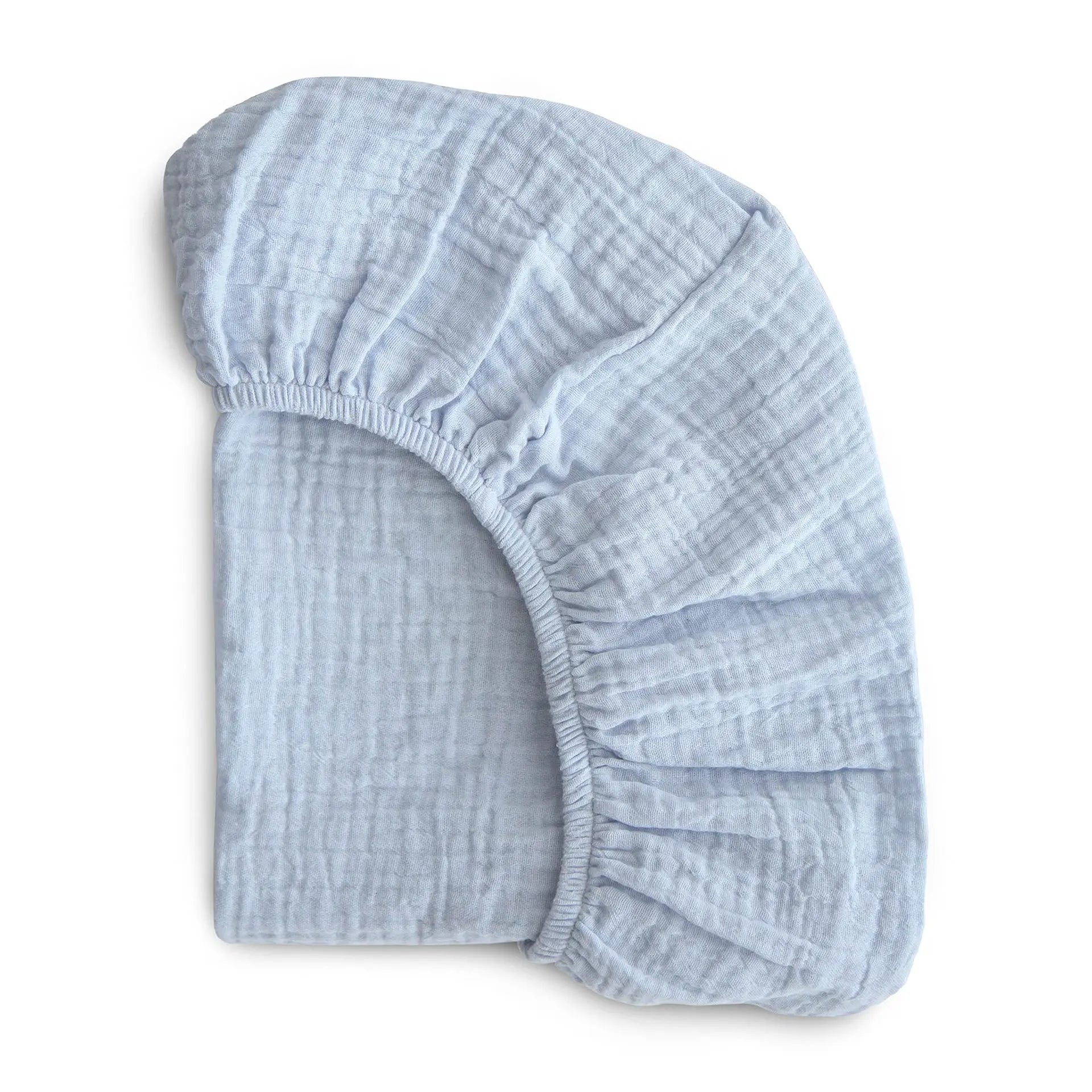 Fitted sheets made from 100% muslin