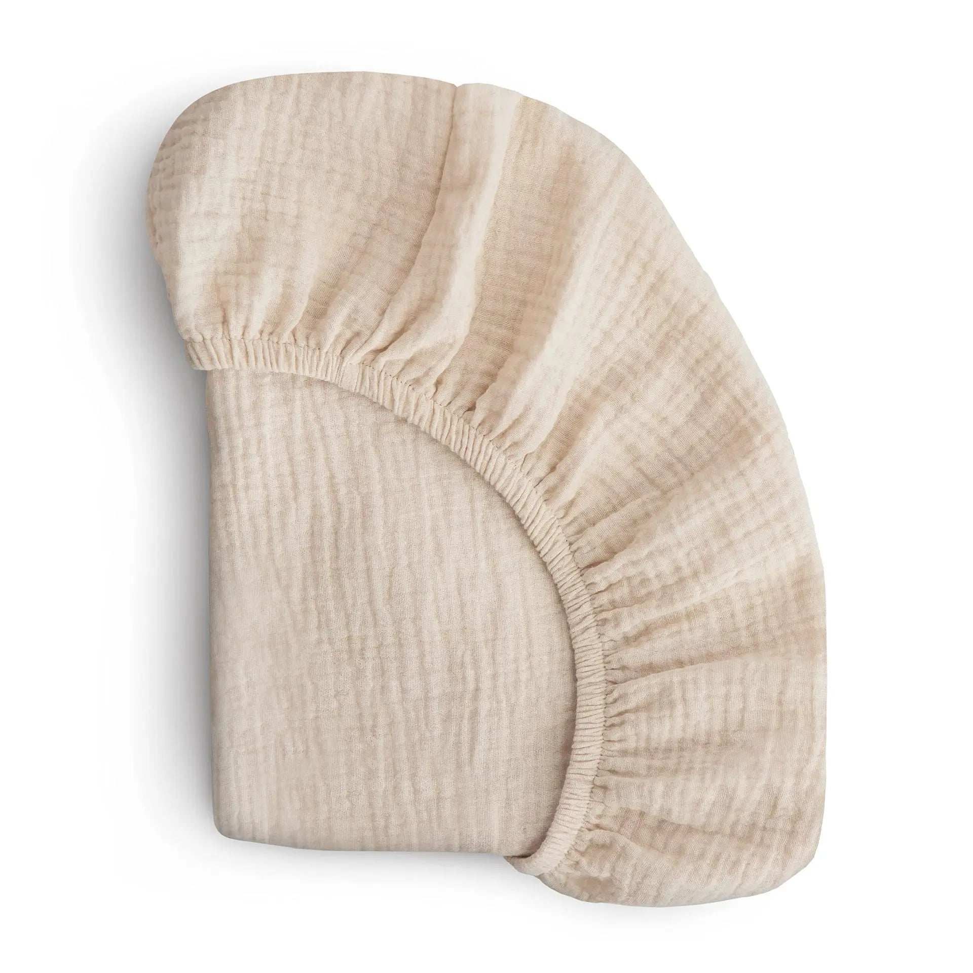 Fitted sheets made from 100% muslin