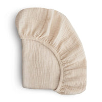Fitted sheets made from 100% muslin