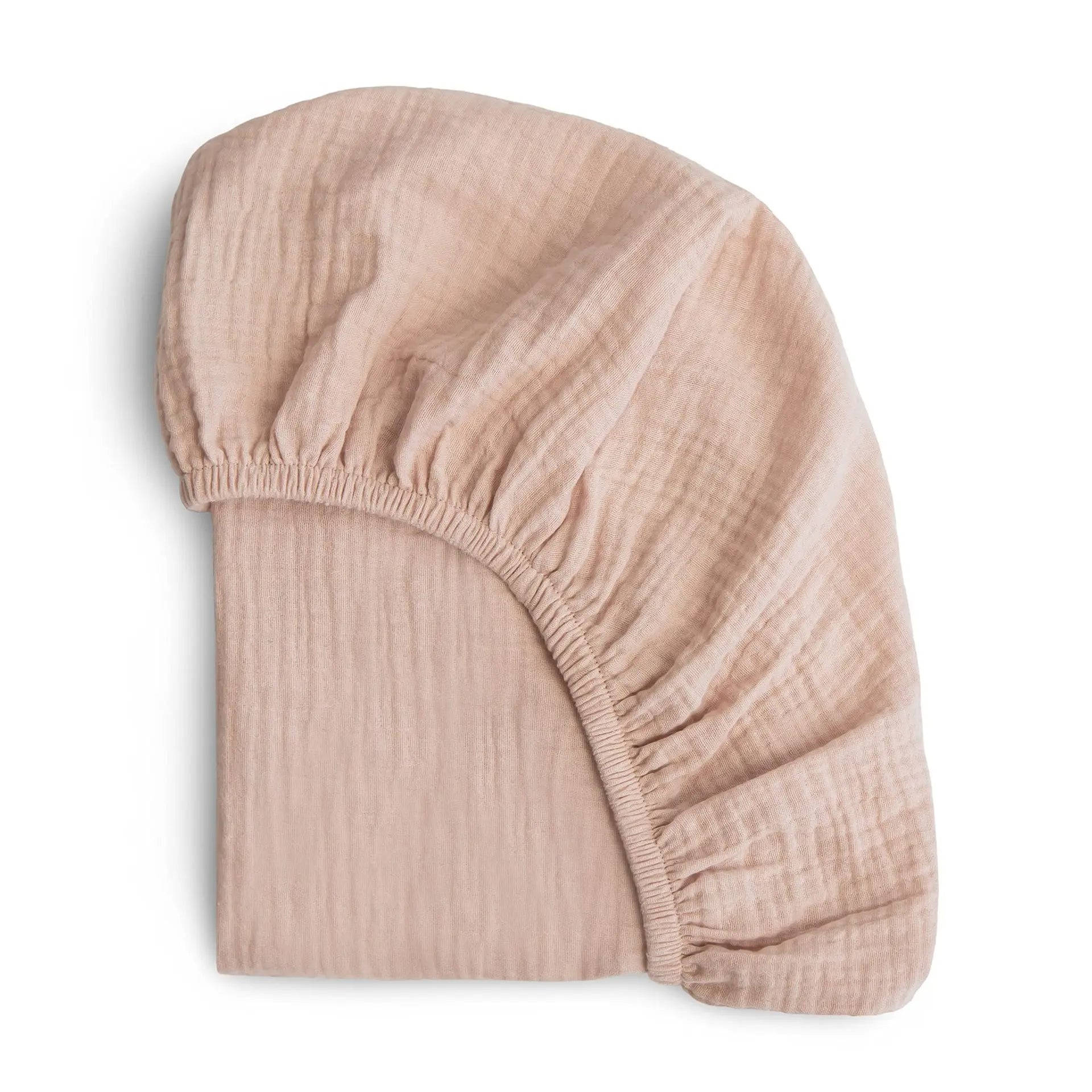Fitted sheets made from 100% muslin