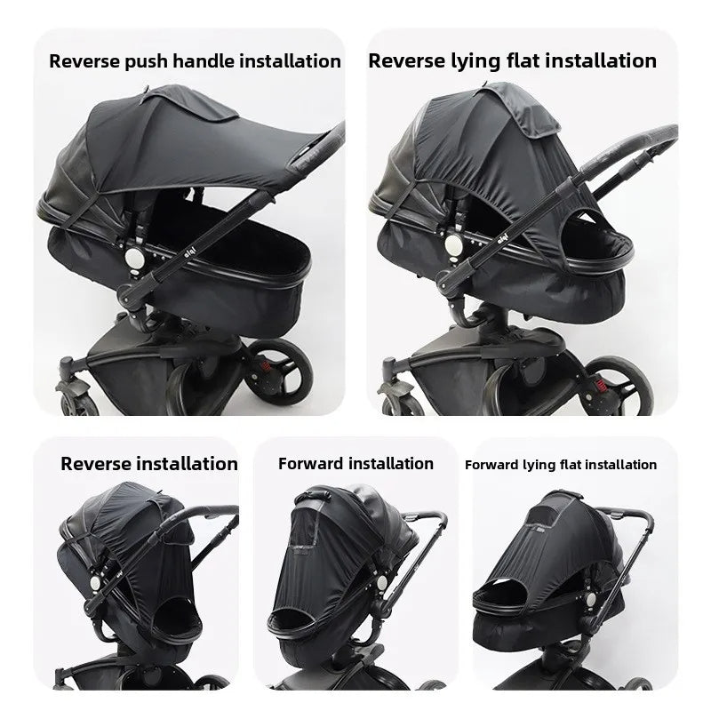 Sun protection for the baby carriage