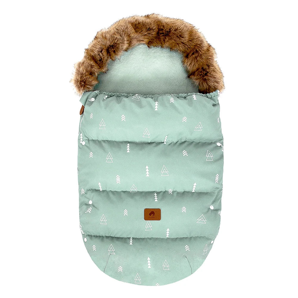 Stroller Footmuff, Windproof Winter Baby Bunting Bag