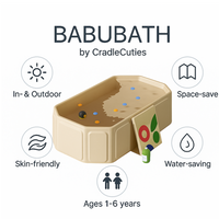 BubuBath - the foldable baby bath