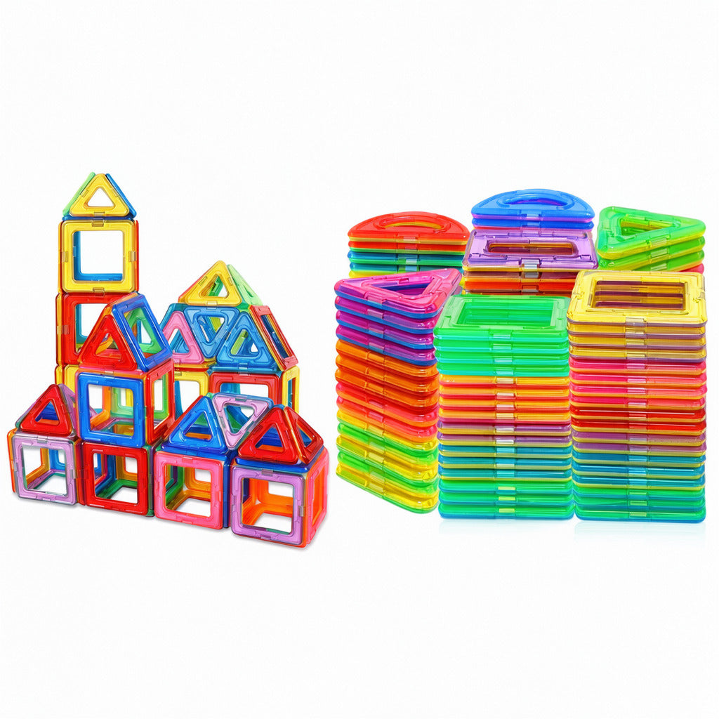 Magnetic Tiles for Kids, STEM Building Set 20 to 84 Pcs