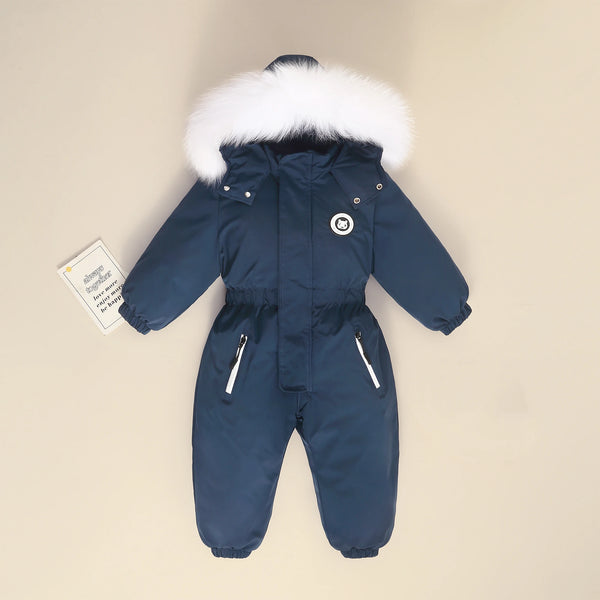 Toddler Snow Suit, Waterproof Hooded Baby Snowsuit