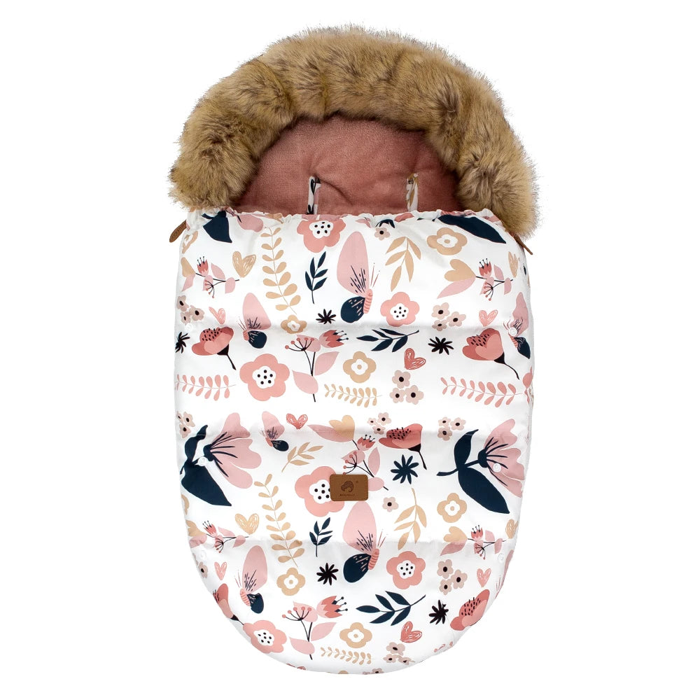 Stroller Footmuff, Windproof Winter Baby Bunting Bag