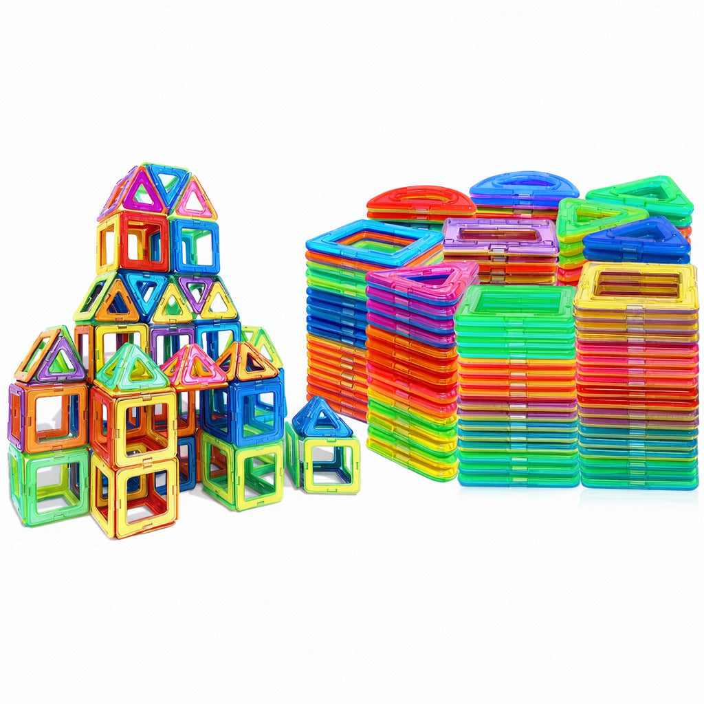 Magnetic Tiles for Kids, STEM Building Set 20 to 84 Pcs