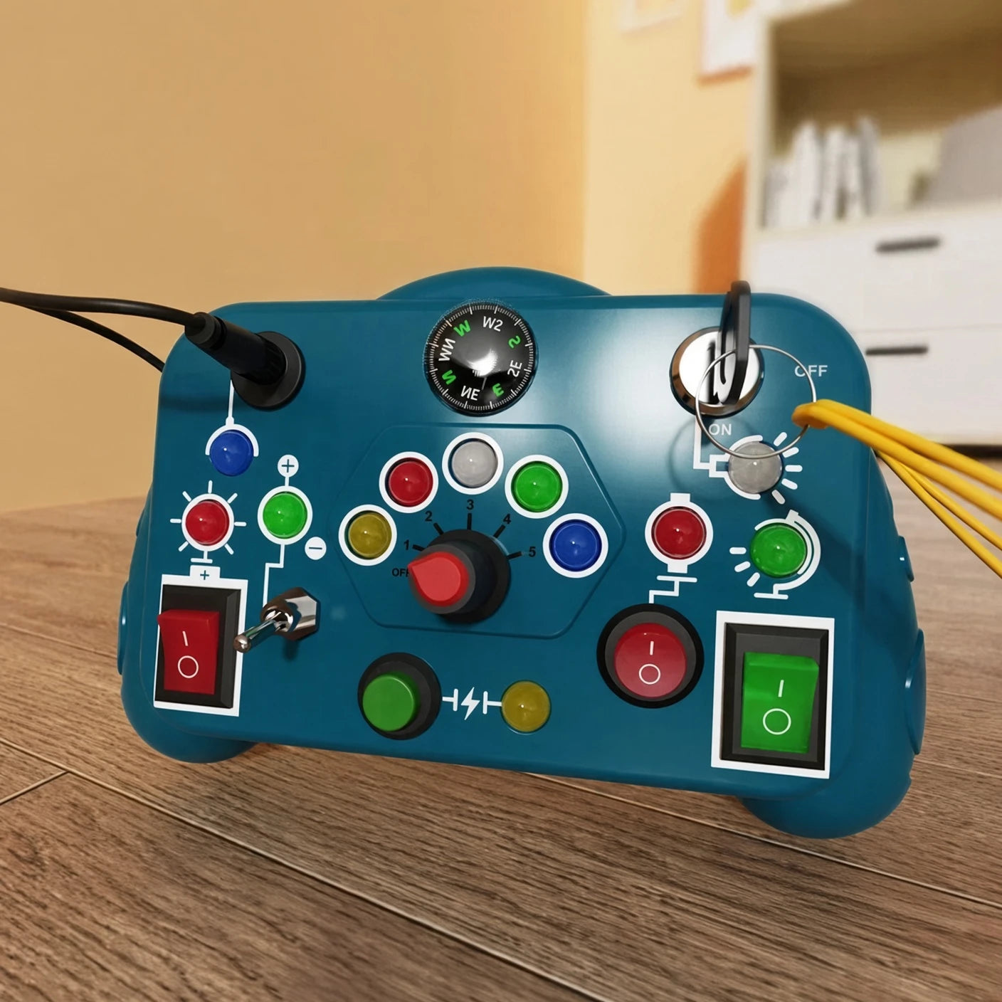 Toddler LED Busy Board, Game Controller Sensory Toy