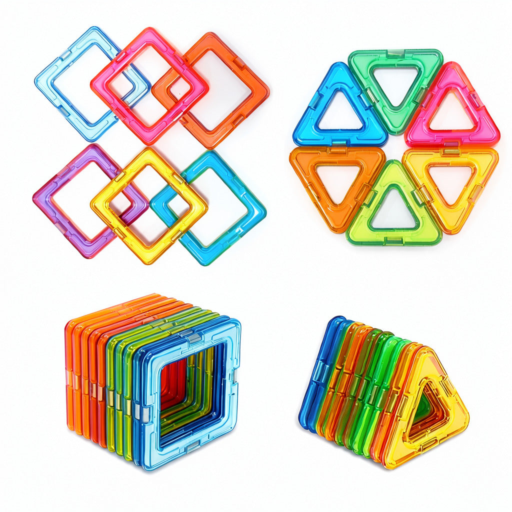 Magnetic Tiles for Kids, STEM Building Set 20 to 84 Pcs