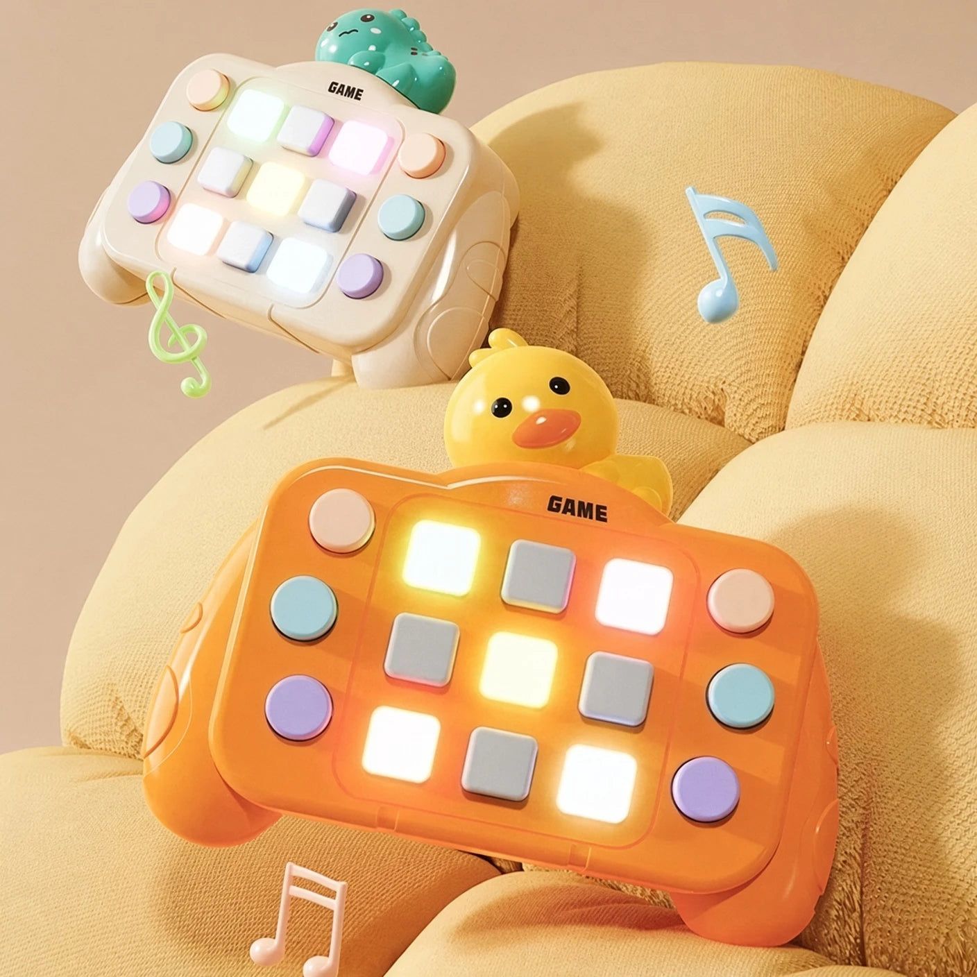 Toddler LED Busy Board, Game Controller Sensory Toy