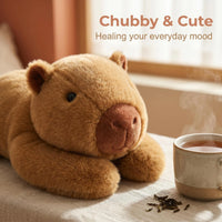 Capybara Weighted Stuffed Animal, 2.2 lb Long Arm Plush