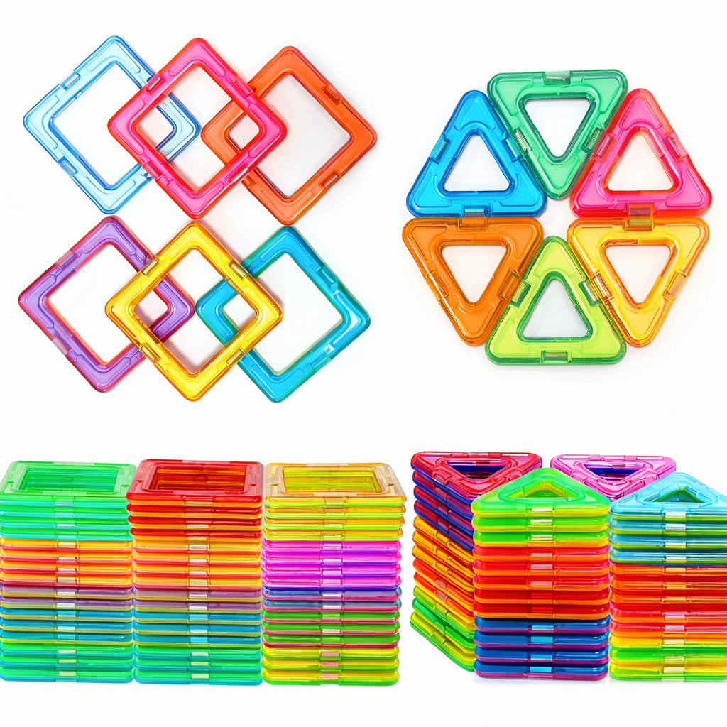 Magnetic Tiles for Kids, STEM Building Set 20 to 84 Pcs