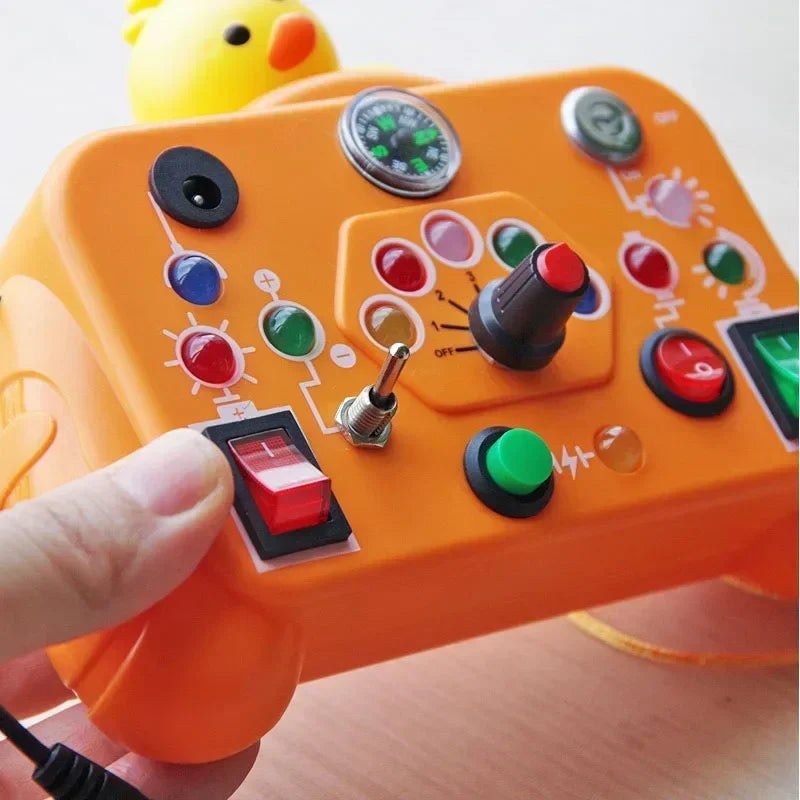 Toddler LED Busy Board, Game Controller Sensory Toy