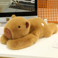 Capybara Weighted Stuffed Animal, 2.2 lb Long Arm Plush