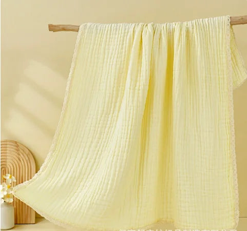 Personalized Baby Blanket with Name, Muslin Swaddle