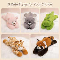 Lying Weighted Stuffed Animal, Weighted Arms in 5 Styles