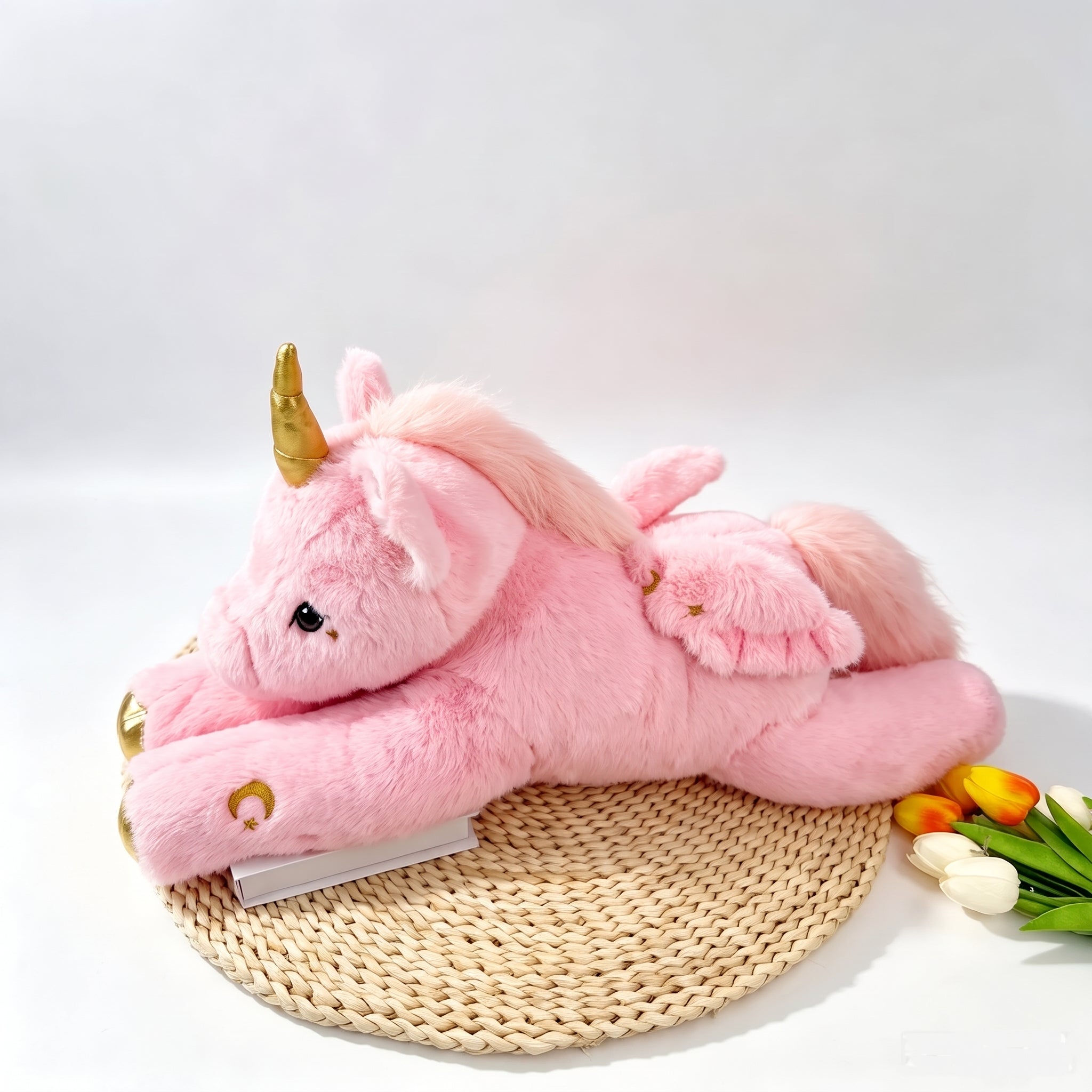 Weighted Stuffed Animal, 2.2 lb Plush Pillow in 14 Styles
