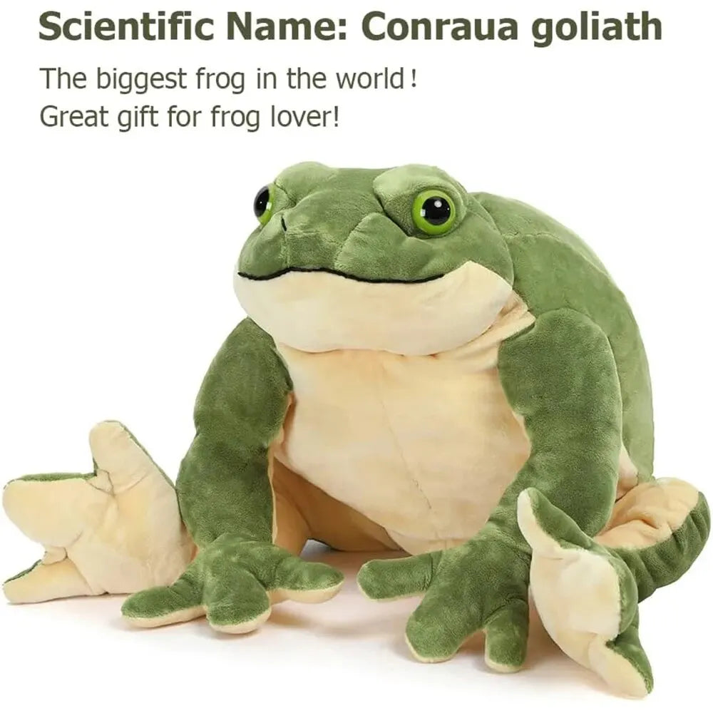 Giant Frog Stuffed Animal, Soft Plush Toy in 11 or 23 in