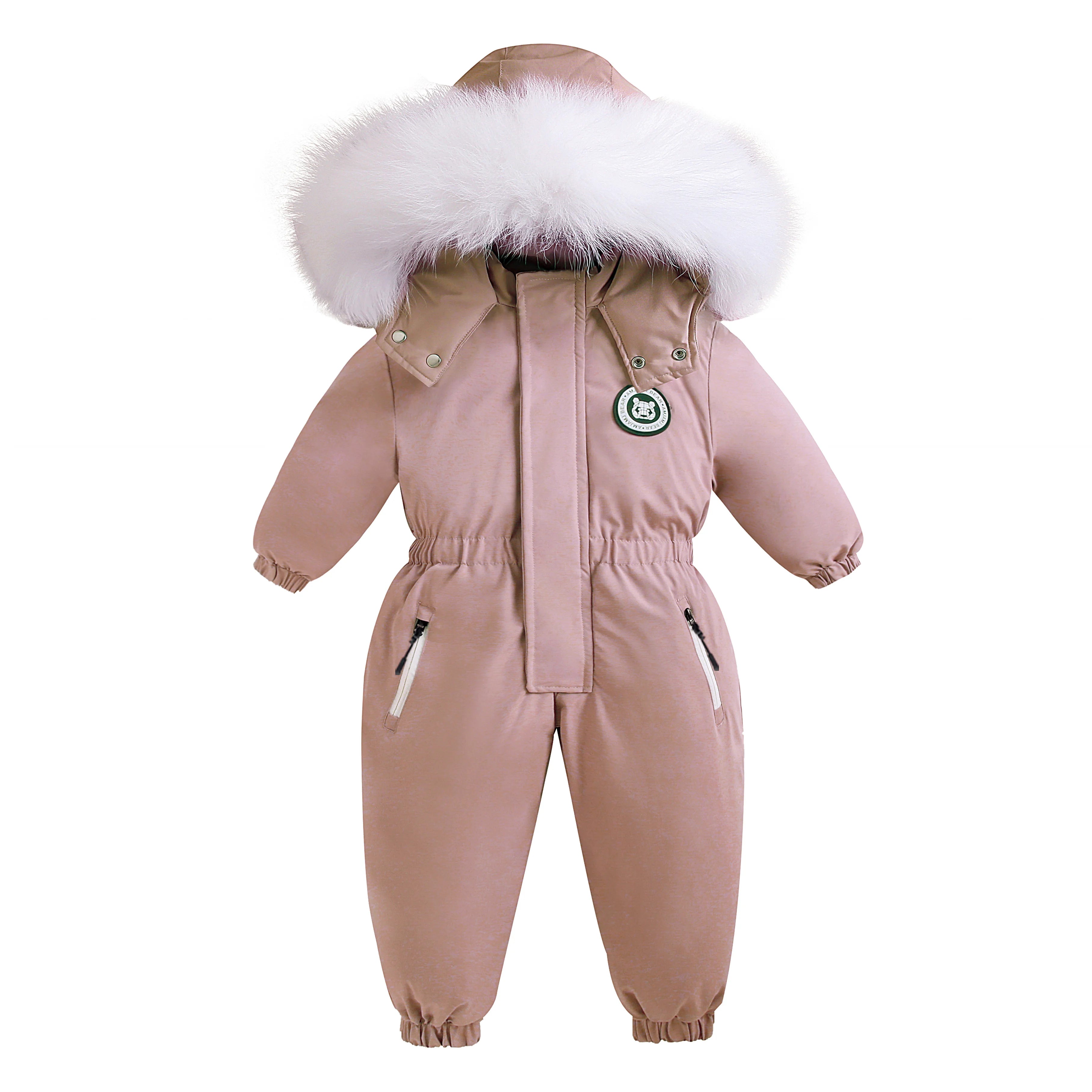 Toddler Snow Suit, Waterproof Hooded Baby Snowsuit