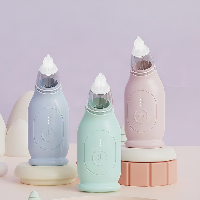 Electric Nasal Aspirator for Babies, Nose Sucker with LCD