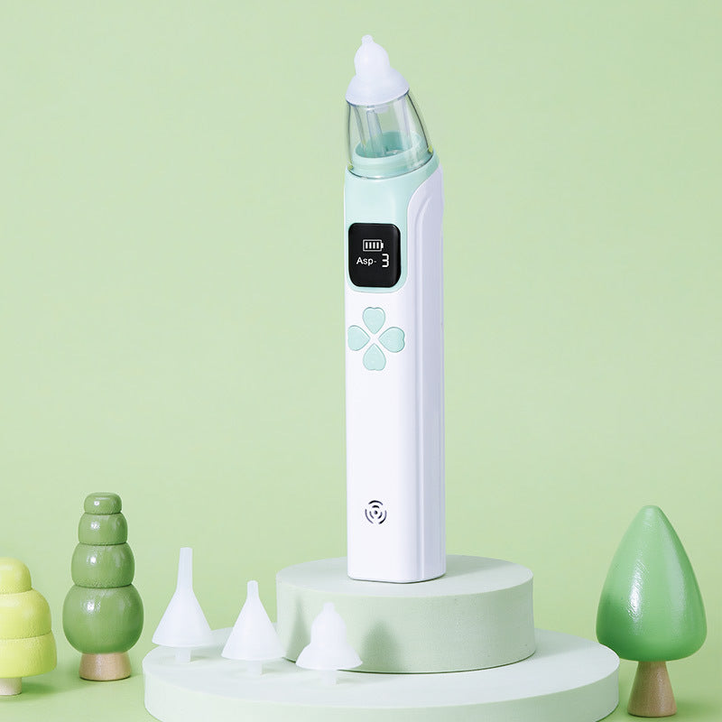 Electric Nasal Aspirator for Babies, Nose Sucker with LCD
