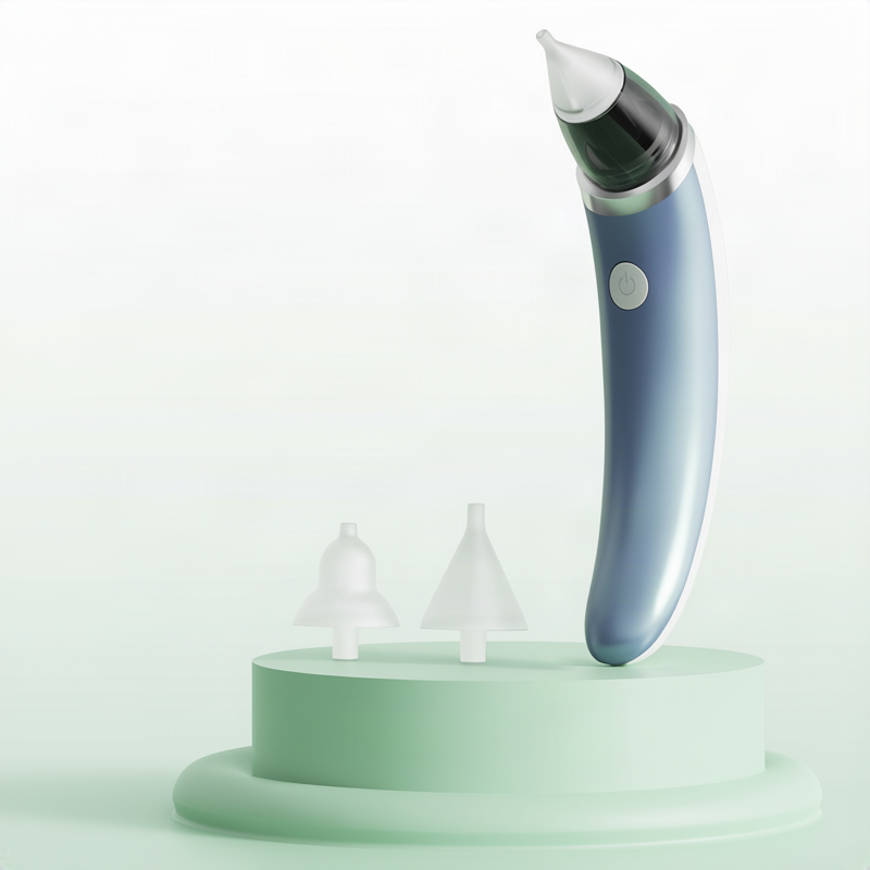 Electric Nasal Aspirator for Babies, Nose Sucker with LCD
