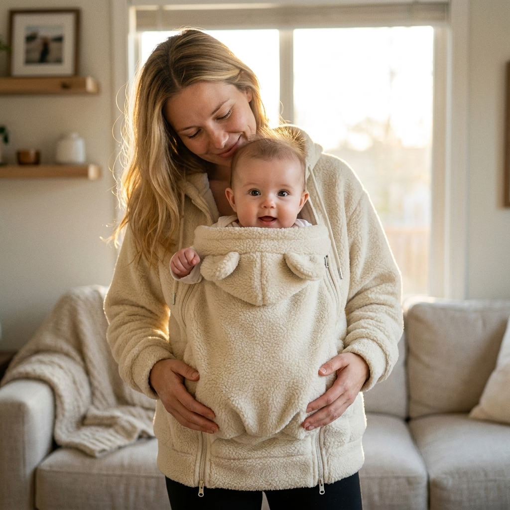 CradleCuties - snugme baby hoodie