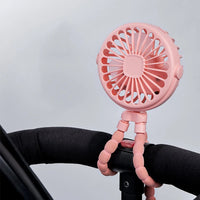 Baby stroller fan